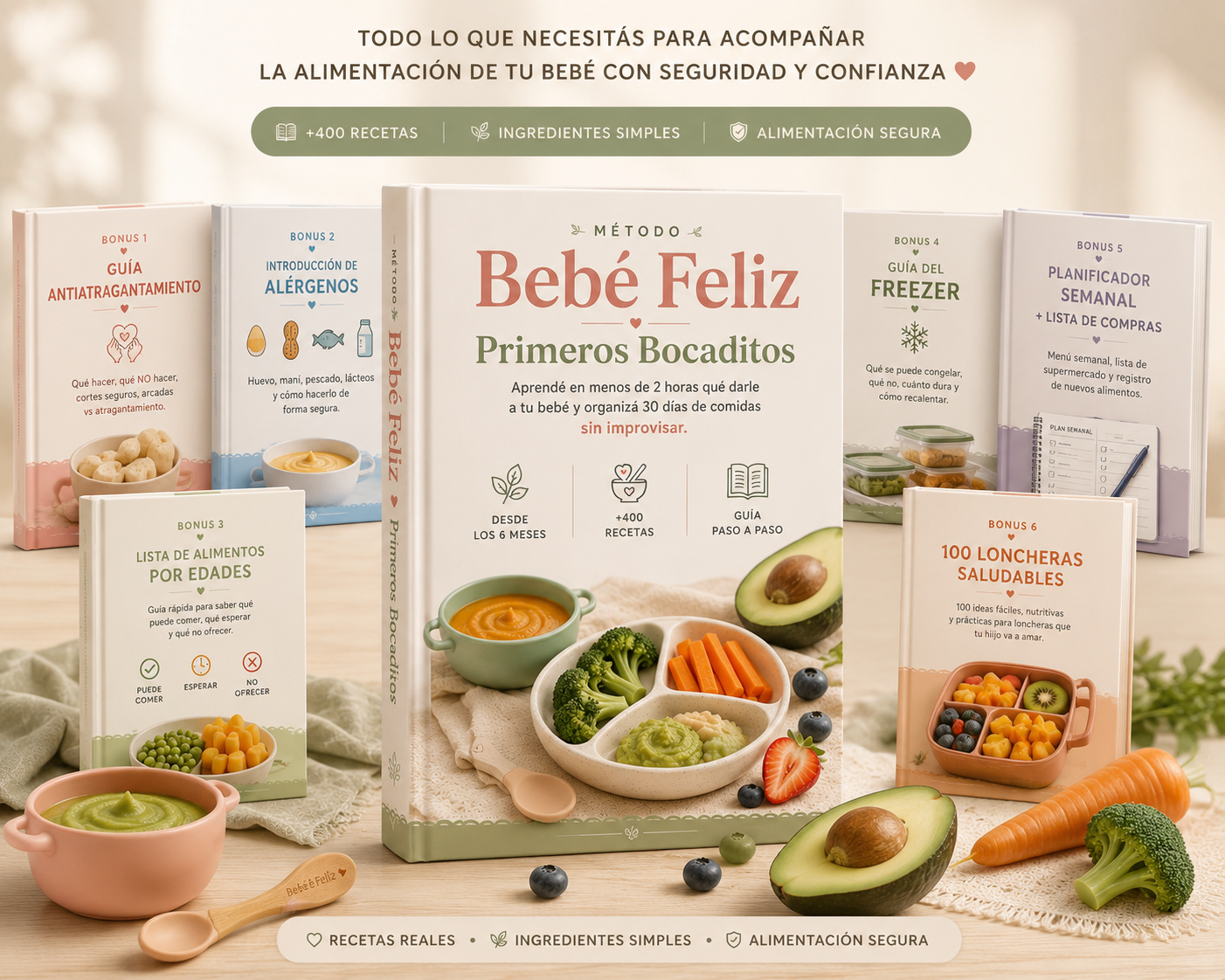 Primeros bocaditos
